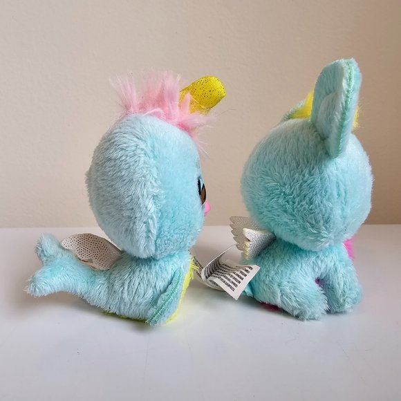 Spin Master Hatchimals Hatchtopia Life Plush Lot Narwarbler & Bearakeet Blue 3" - Picture 5 of 8